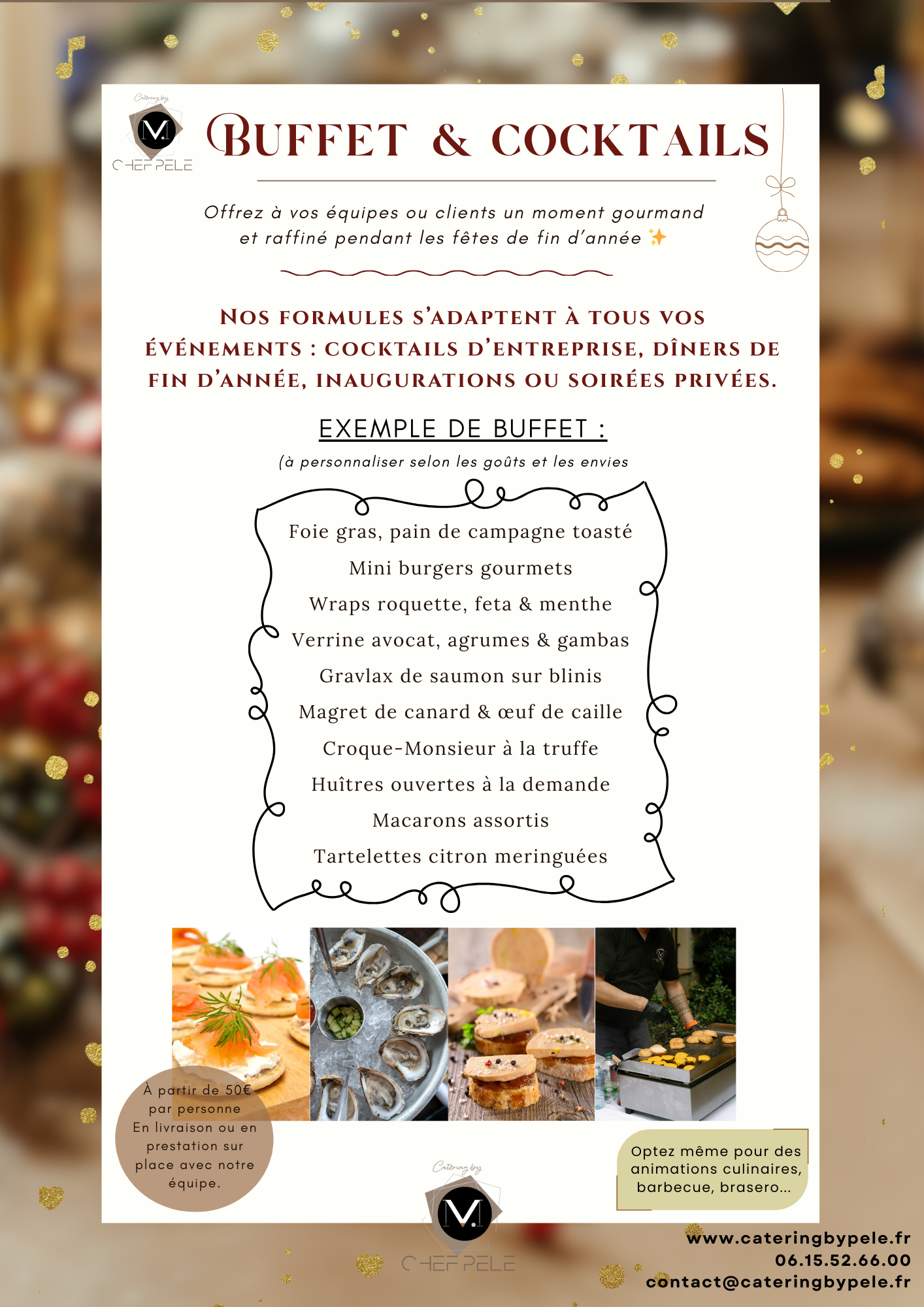 Menu Noël